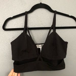 Out from Under black crop top